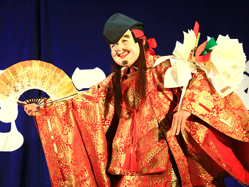 石見神楽出張上演