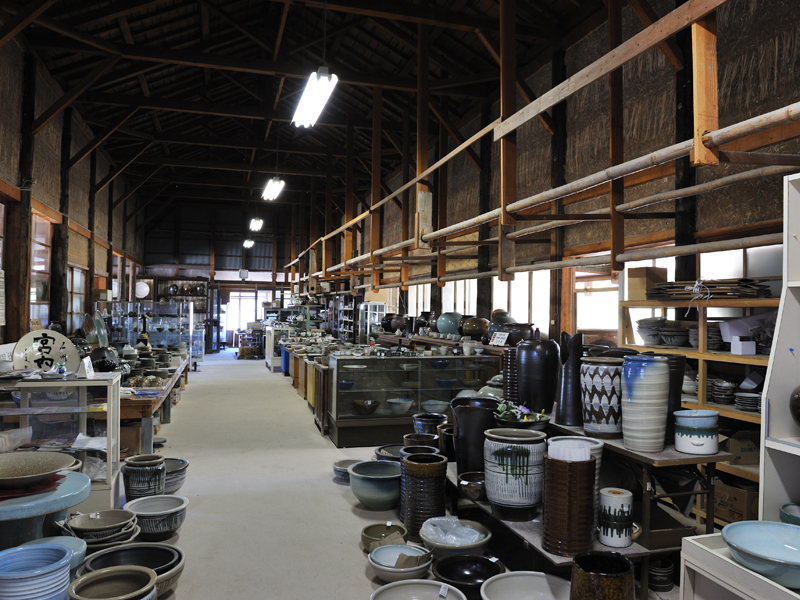 宮内窯の作品、販売所